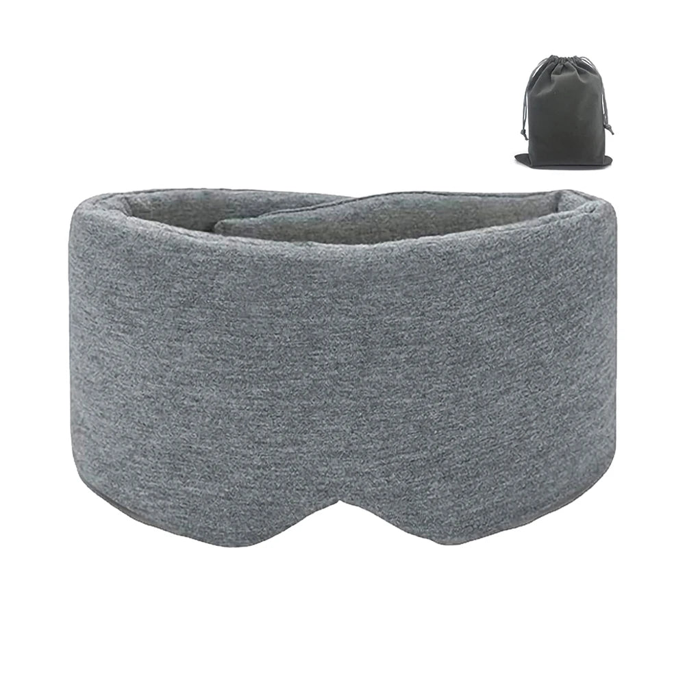 Adjustable Sleep Eye Mask for Comfortable Light Blocking During Travel