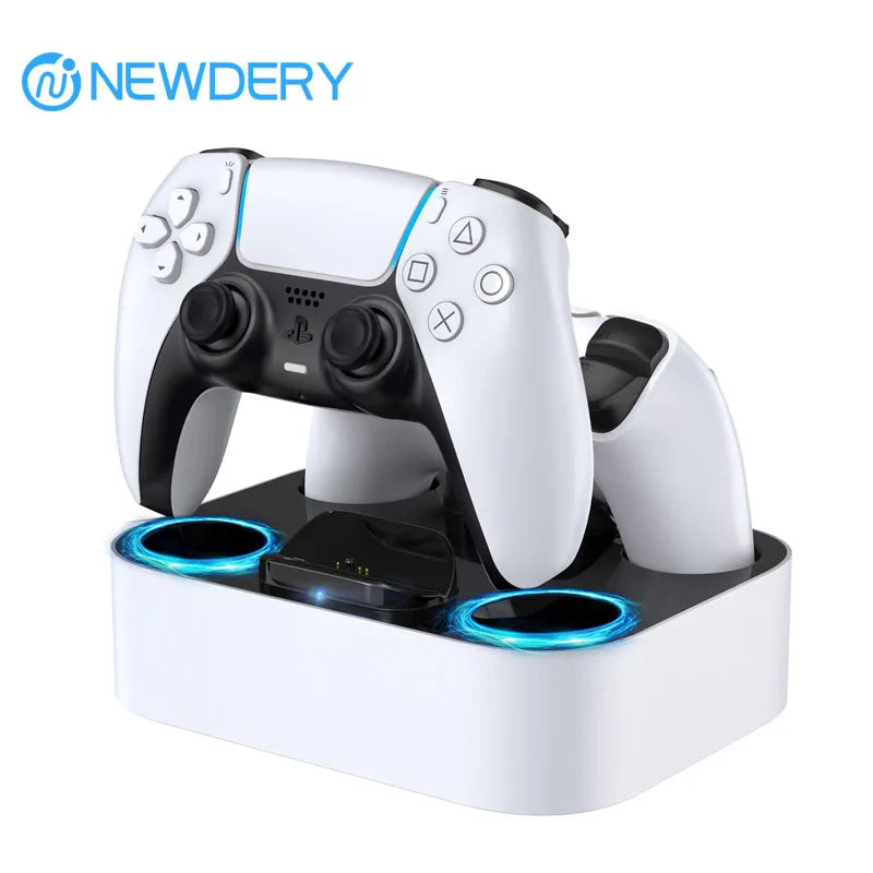 Newdery PS5 Controller Fast Charging Dock Stand For DualSense Edge