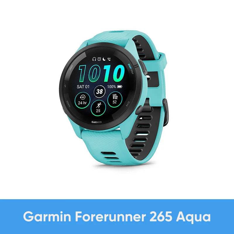 Garmin Forerunner 265 GPS Smartwatch With Heart Rate Sensor