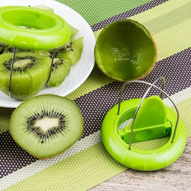 Stainless Steel Kiwi Fruit Peeler And Slicer Kitchen Tool