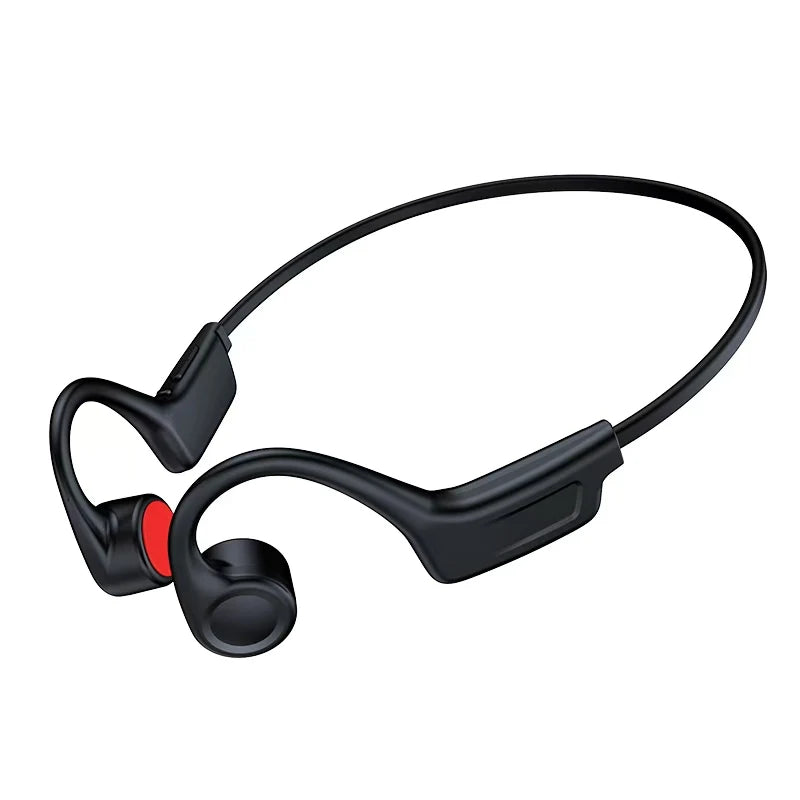 Open Ear Bone Conduction Sports Headphones With Built In Microphone