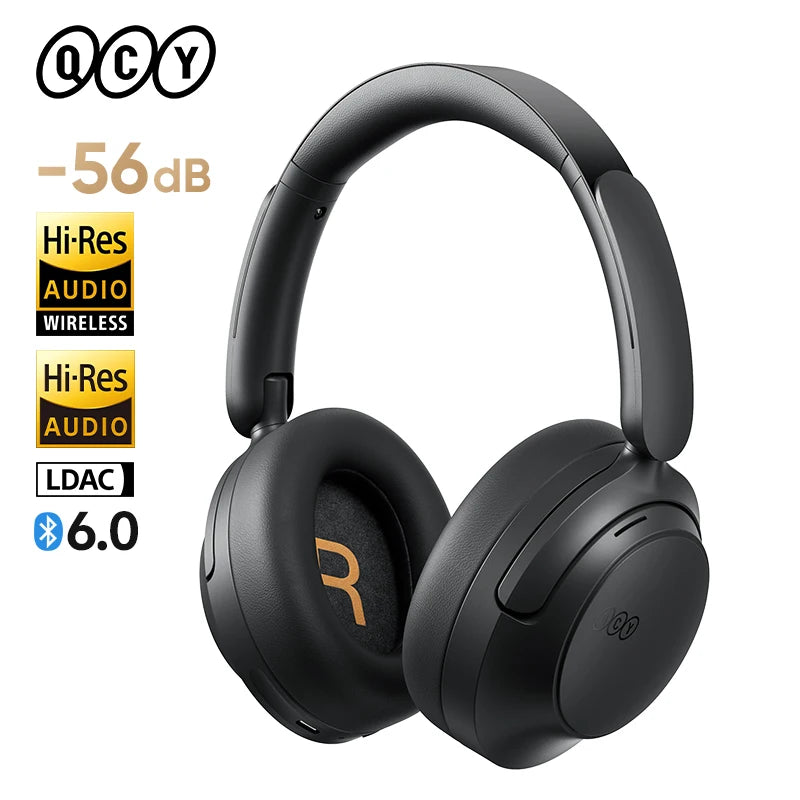 QCY H3S Over Ear Wireless Headphones With Adaptive Noise Cancellation