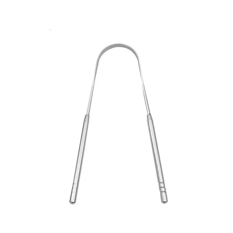Stainless Steel Tongue Scraper for Fresh Breath and Oral Hygiene