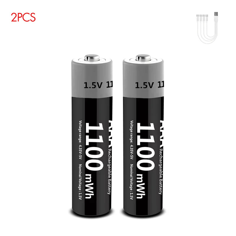 Kuugro Usbc Fast Charging Rechargeable Batteries Kit