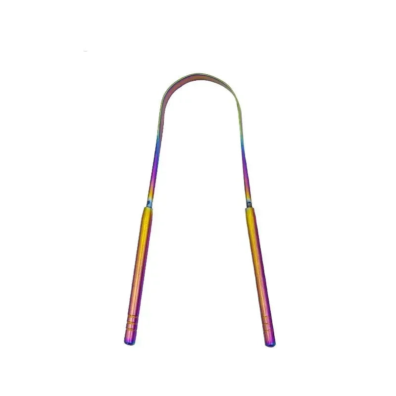 Stainless Steel Tongue Scraper for Fresh Breath and Oral Hygiene