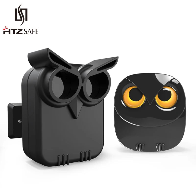 Htzsafe Wireless PIR Motion Security Alarm Waterproof Detection System
