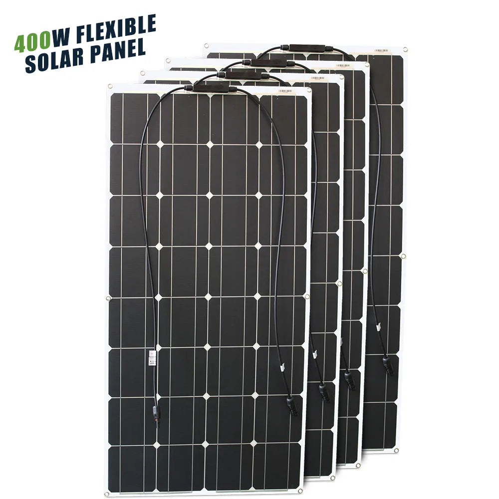 Asunerge Flexible Monocrystalline Solar Panel Compact Design For Outdoor Use