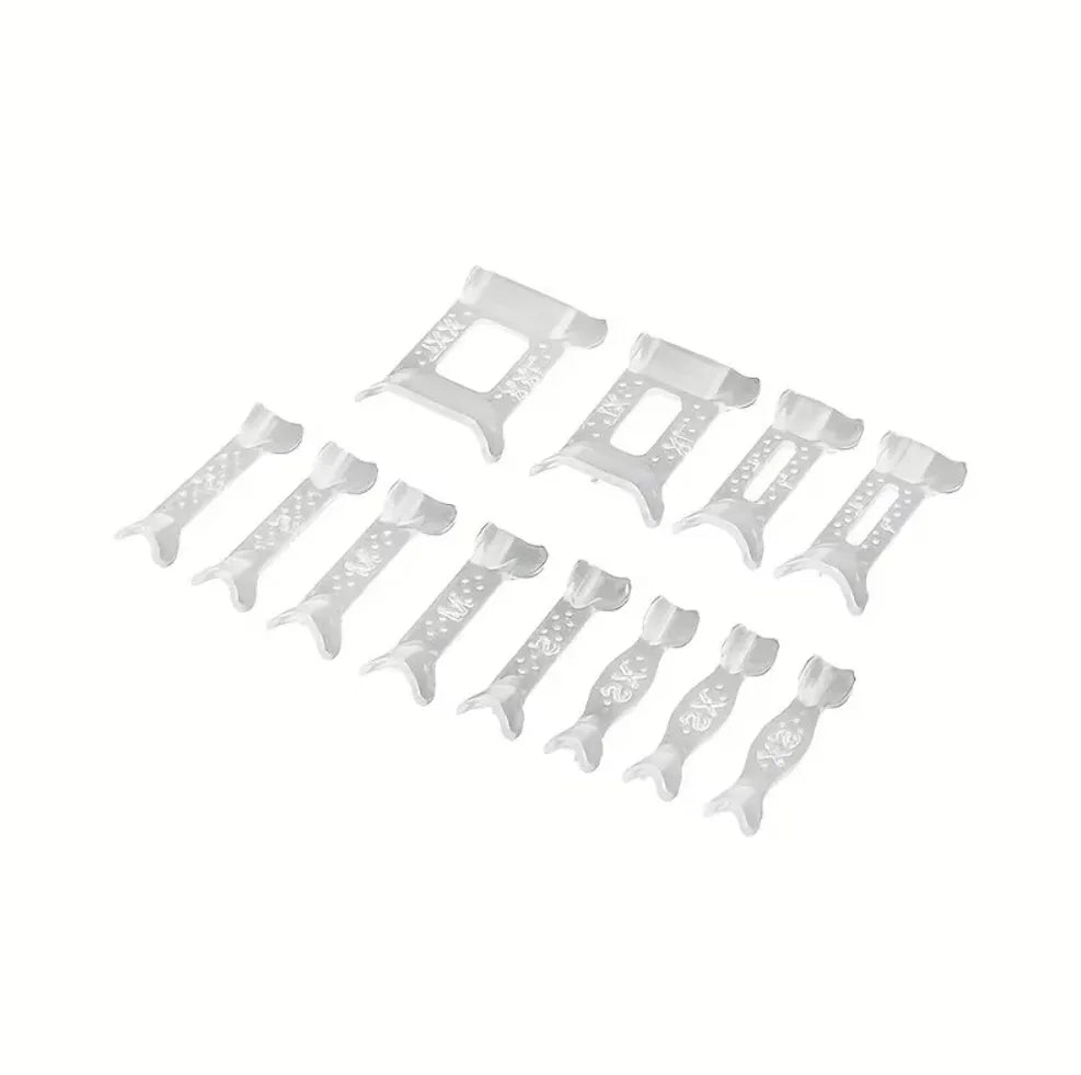 12 Piece Plastic Ring Adjustment Pads Jewelry DIY Tool Kit