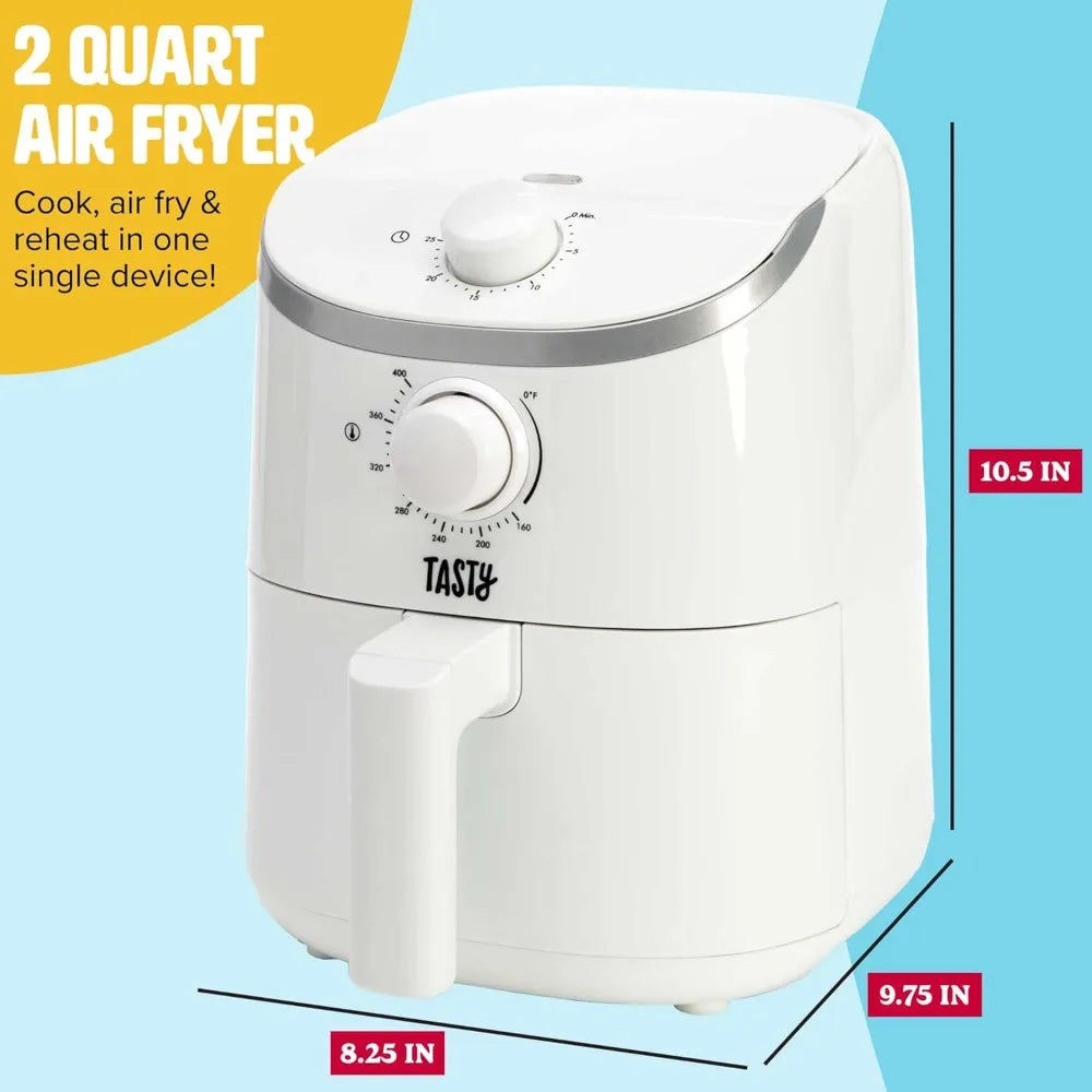 XMSJ Personal Air Fryer 900W Nonstick Oil Free Healthy Cooking
