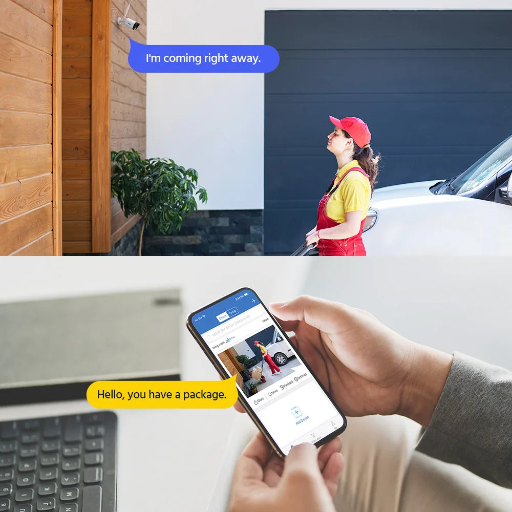 Annke Wireless Security Camera System With Night Vision Audio