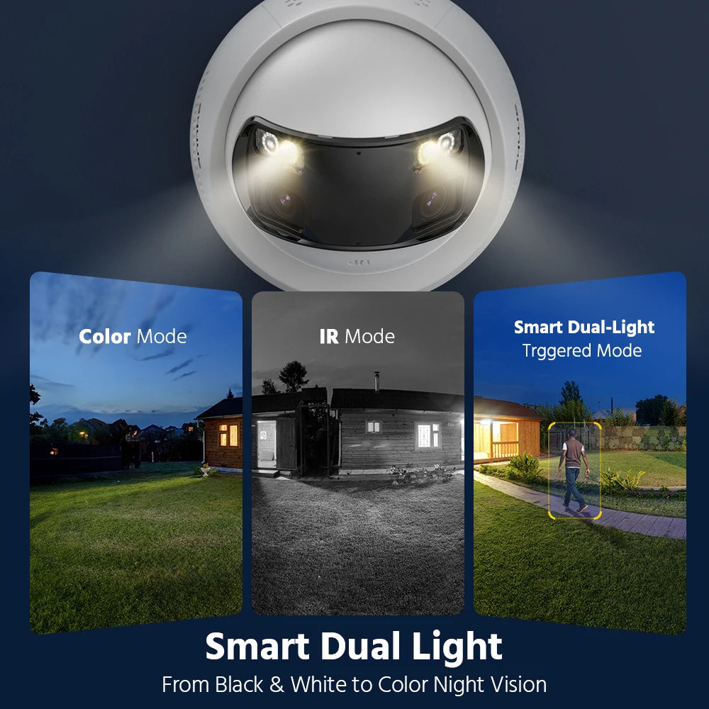 Annke 8MP Dual Lens PoE Security Camera With Human Detection