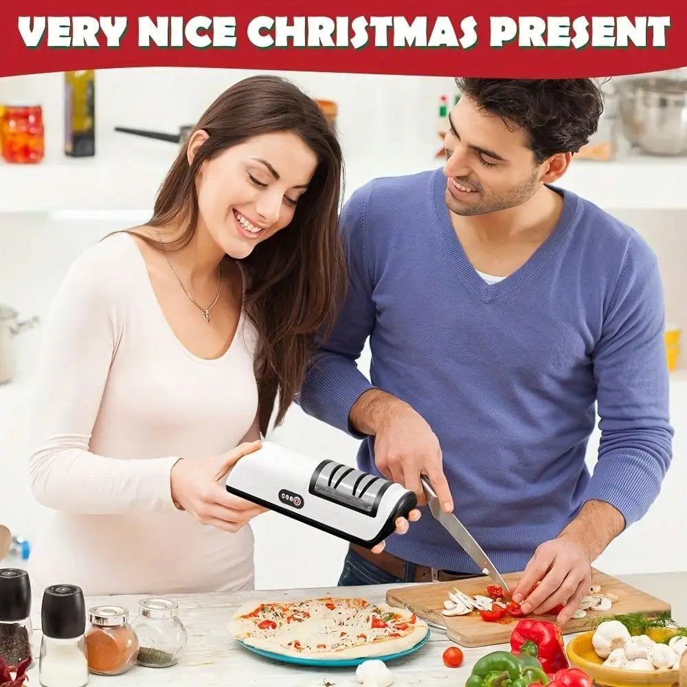Rechargeable Electric Cutlery Polisher With Adjustable Speed Settings