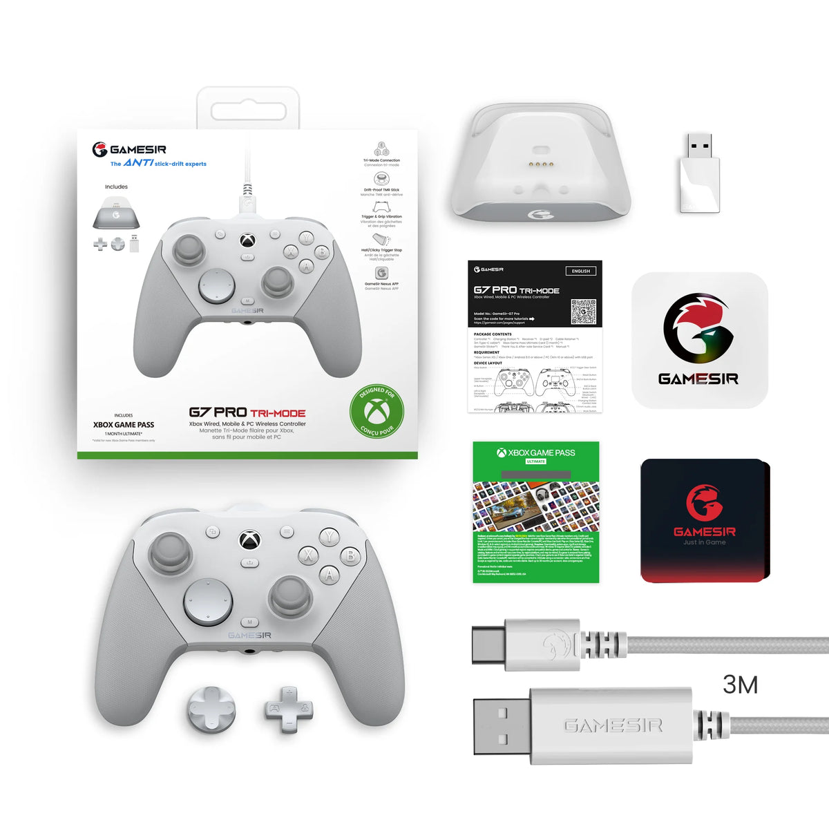 GameSir G7 Pro Wireless Controller Featuring Hall Effect Triggers