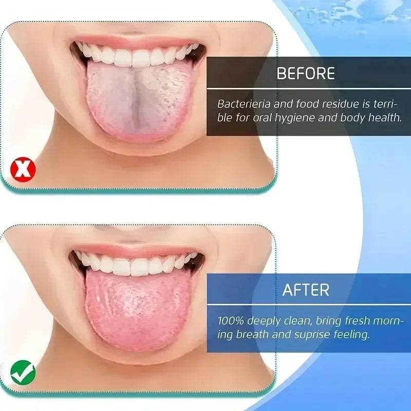 Stainless Steel Tongue Scraper for Fresh Breath and Oral Hygiene
