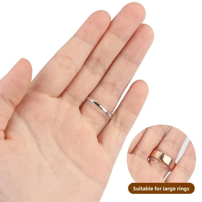 12 Piece Plastic Ring Adjustment Pads Jewelry DIY Tool Kit