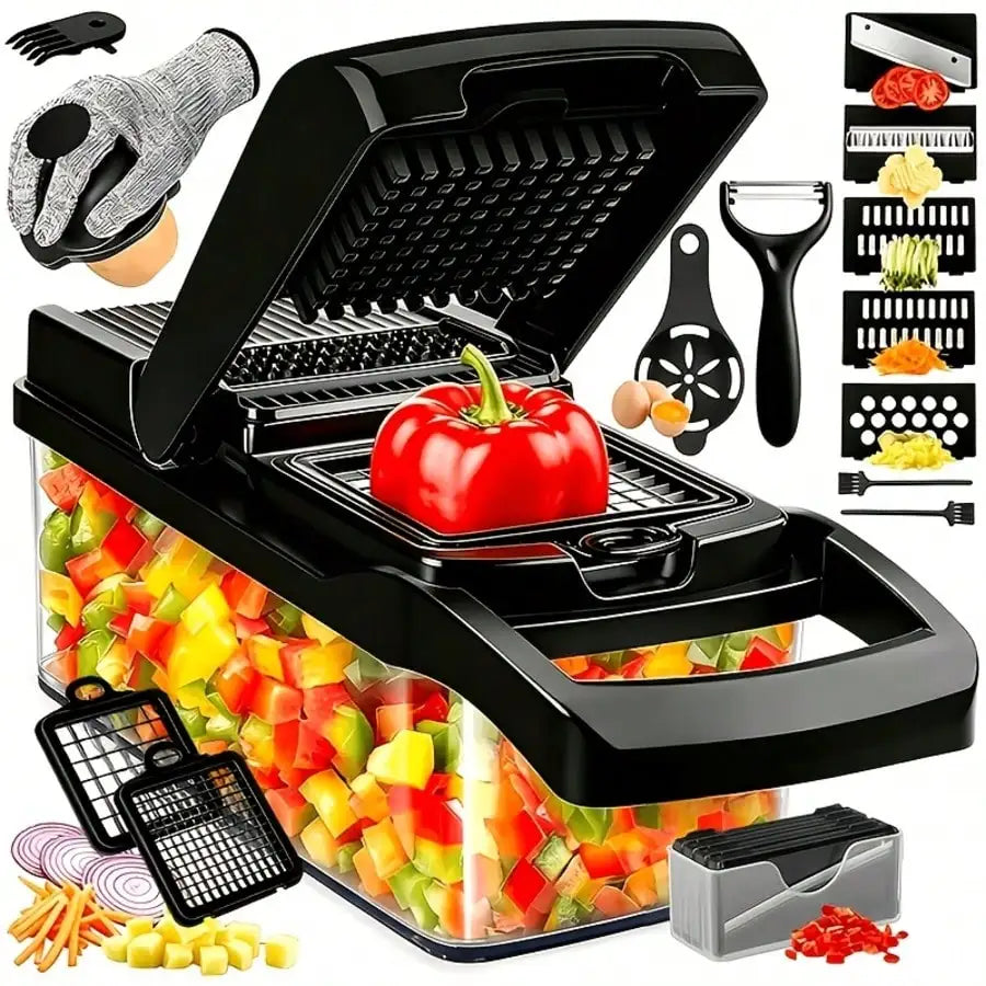 Premium Multi Functional Vegetable Slicer And Kitchen Dicer Tool