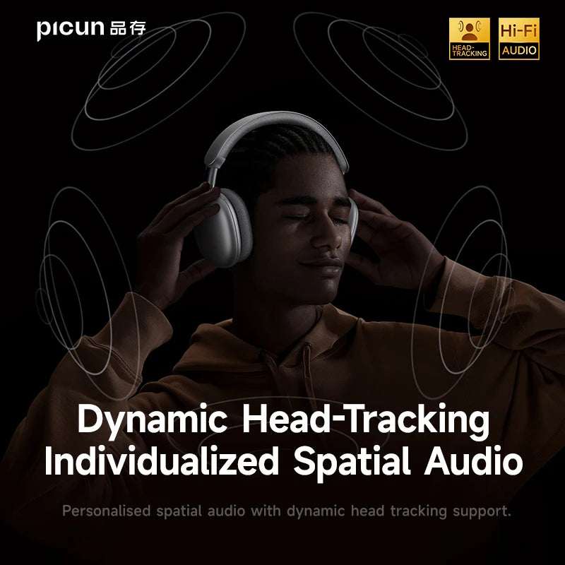 Picun F8 Pro Wireless Headphones With Active Noise Cancellation