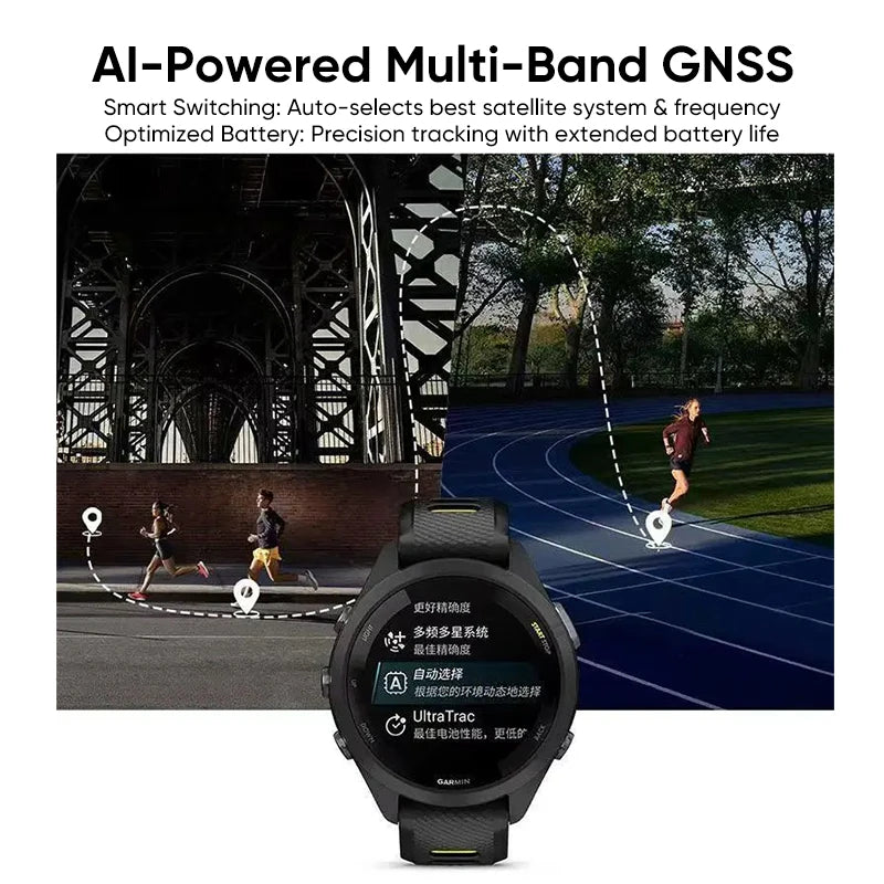 Garmin Forerunner 265 GPS Smartwatch With Heart Rate Sensor