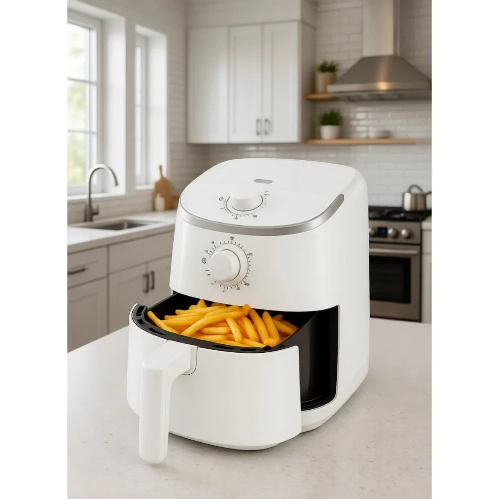 XMSJ Personal Air Fryer 900W Nonstick Oil Free Healthy Cooking