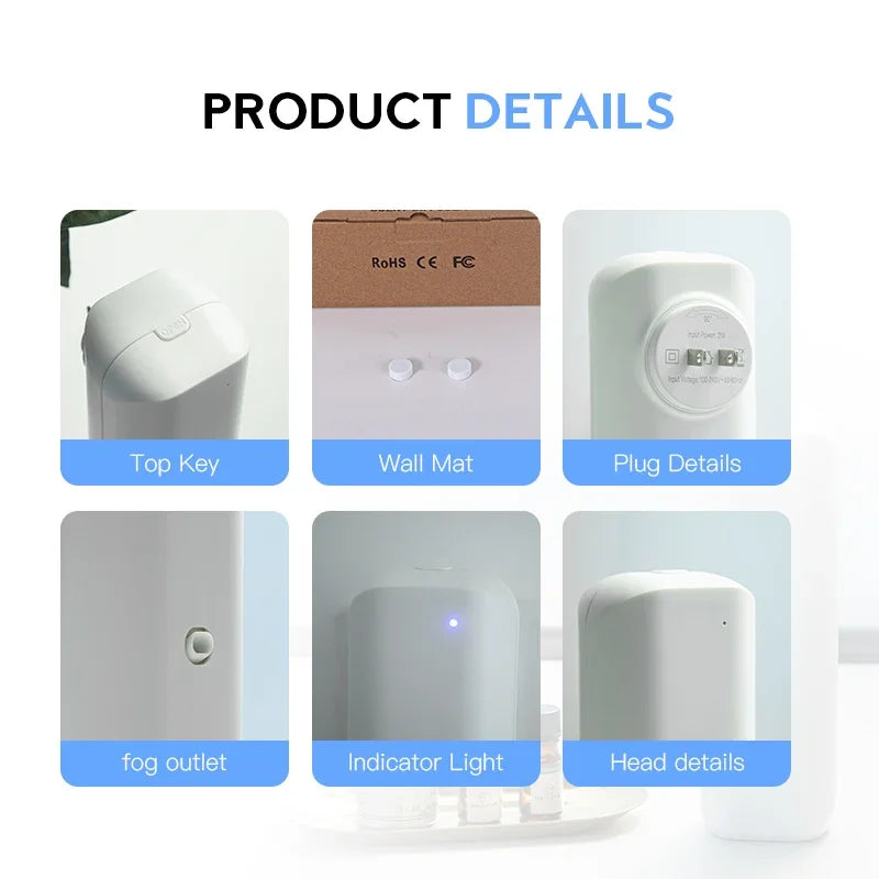 Namste Smart Bluetooth Waterless Essential Oil Diffuser