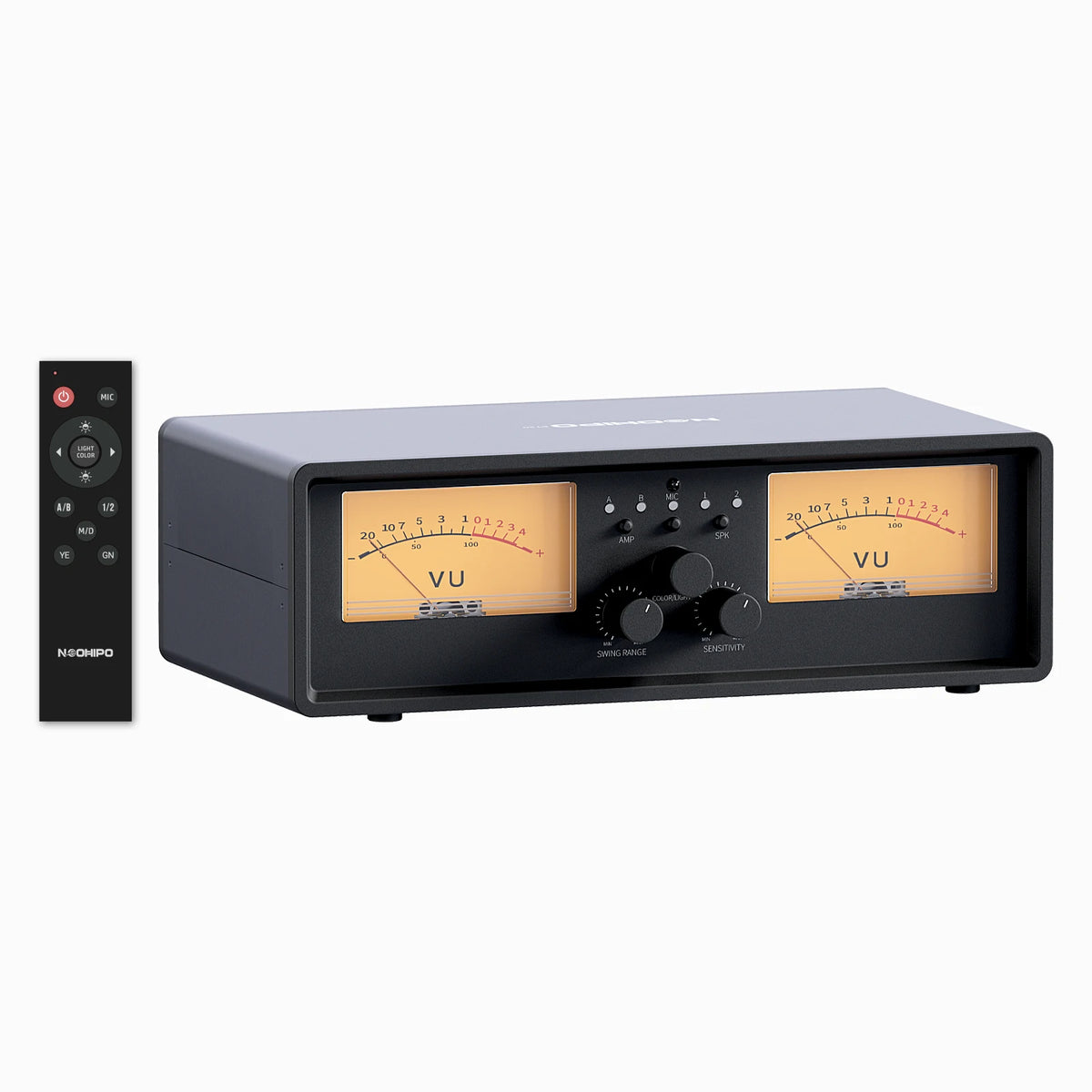 Neohipo Et30 Amplifier Speaker Selector With VU Meter Display