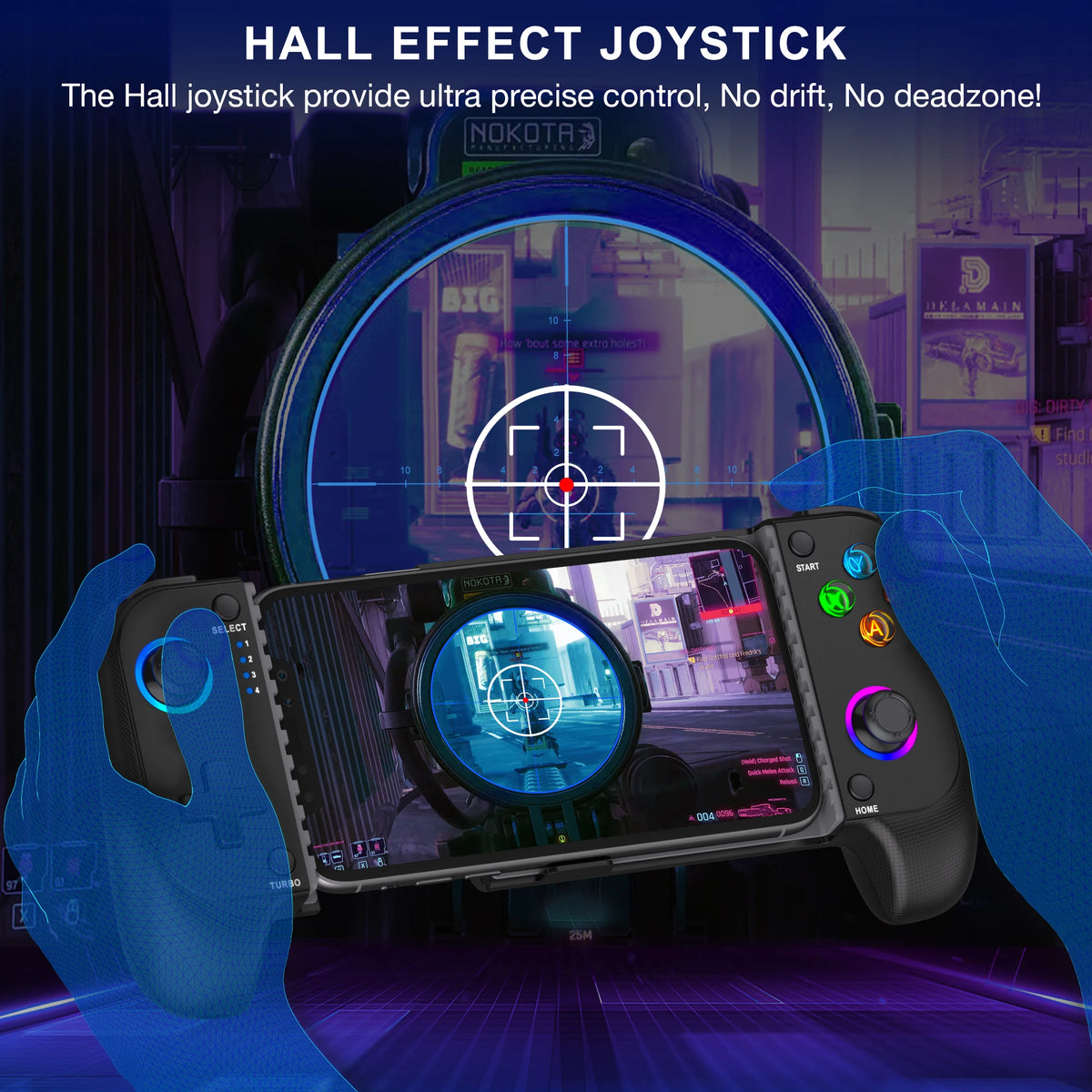 Beboncool MC100 Wireless Bluetooth Telescopic Mobile Gamepad Controller