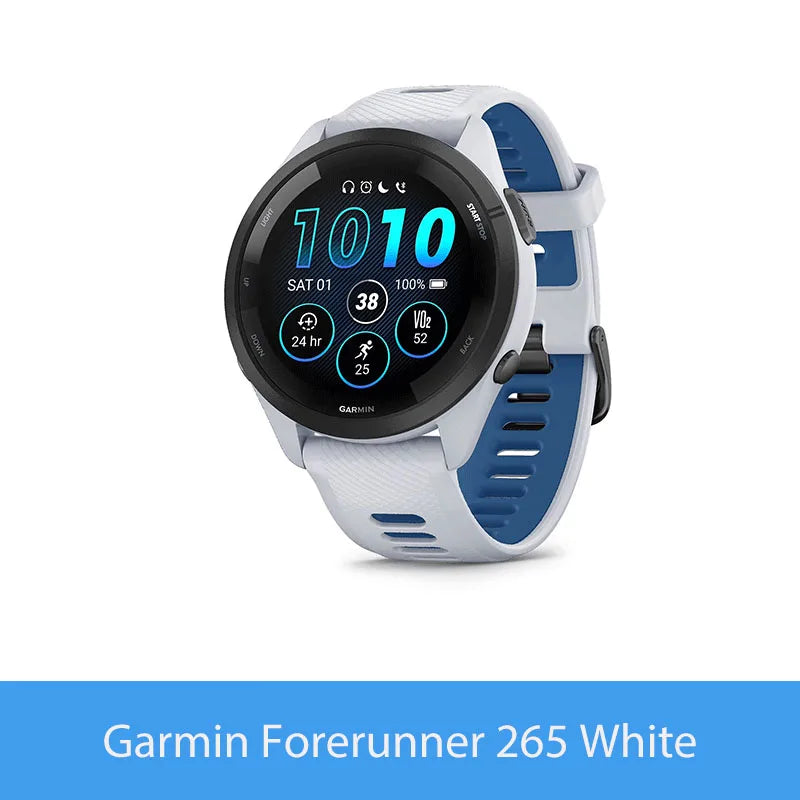 Garmin Forerunner 265 GPS Smartwatch With Heart Rate Sensor