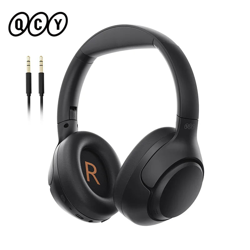 QCY H3 Hybrid ANC Wireless Headphones With Extended Battery Life