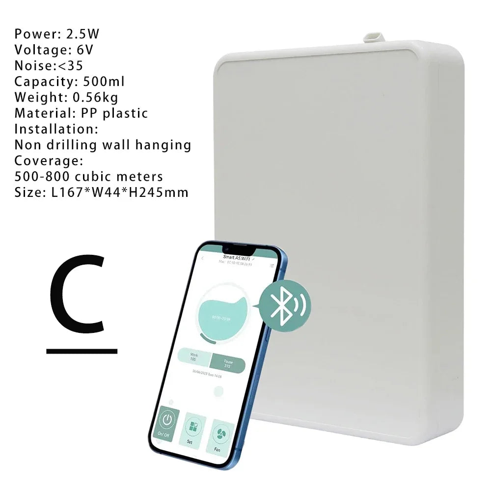 Le Parfum Fasina Wifi Essential Oil Diffuser With Timer Waterless