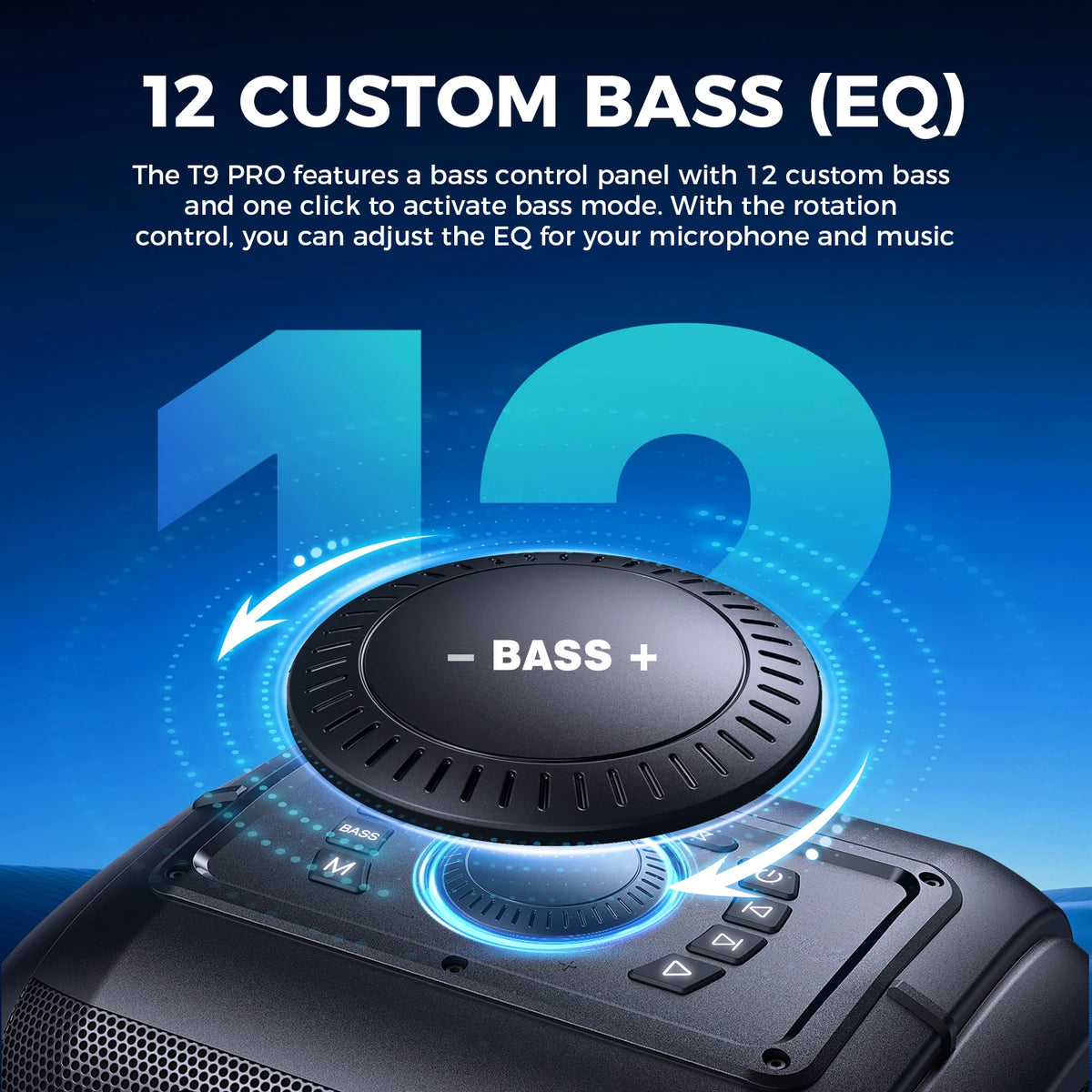 W-King Portable Bluetooth Speaker With Premium Custom Bass
