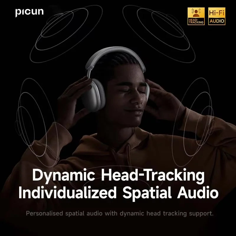 Picun F8 Pro ANC Wireless Headphones Featuring Immersive Audio