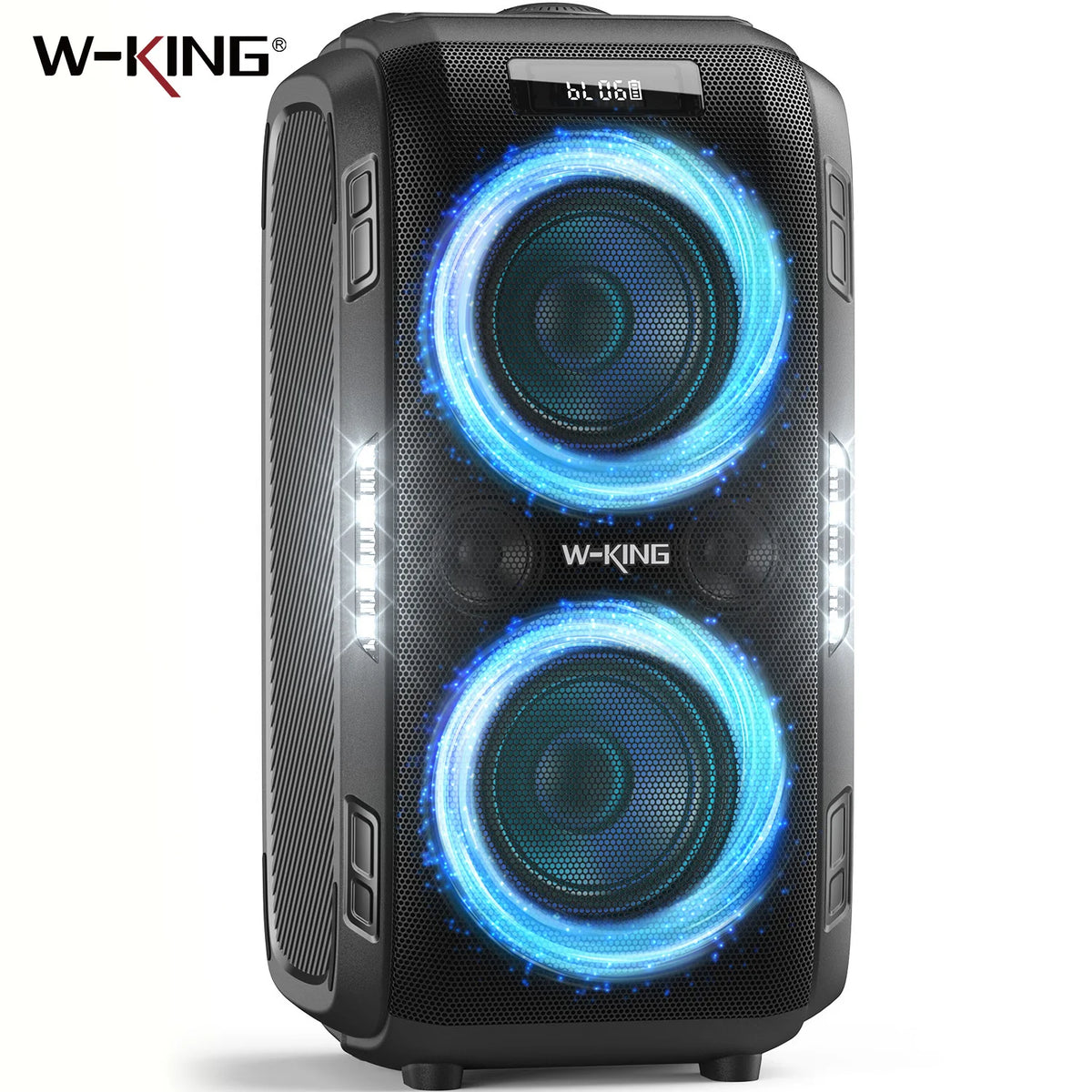 W-King Portable Bluetooth Speaker With Premium Custom Bass