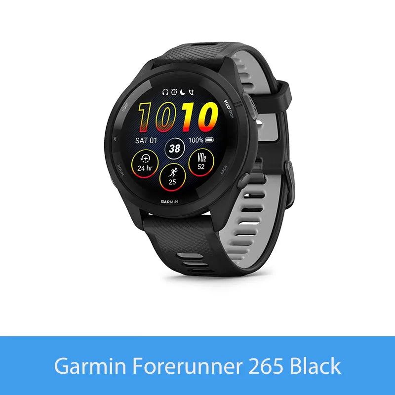 Garmin Forerunner 265 GPS Smartwatch With Heart Rate Sensor