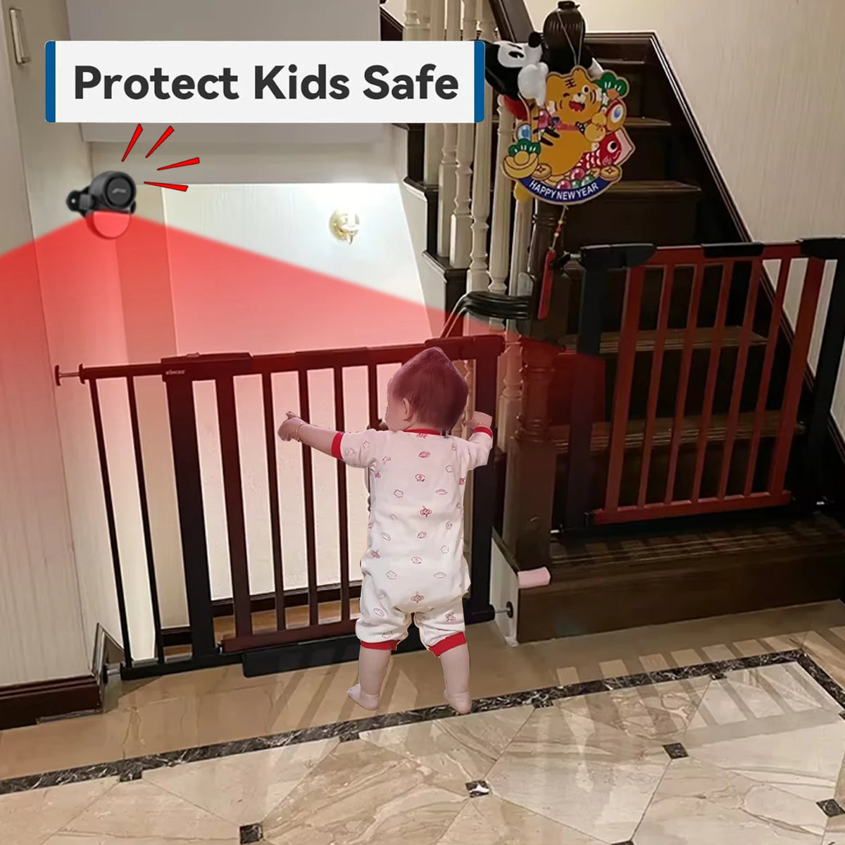 CPVan Wireless PIR Motion Detector For Home Security Alarm System