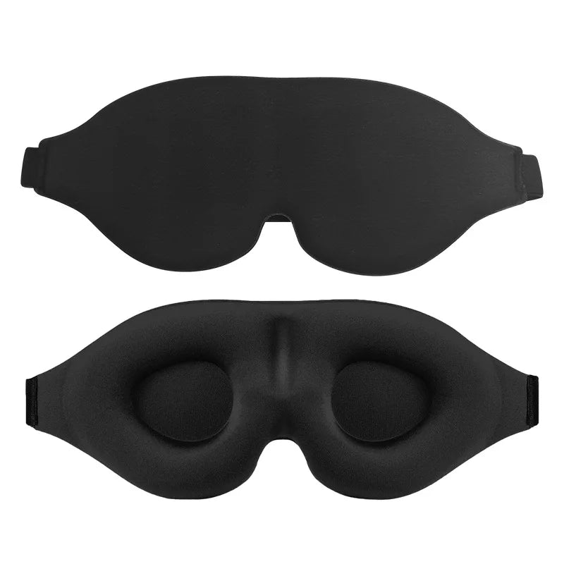 3D Memory Foam Sleep Mask With Breathable Adjustable Straps