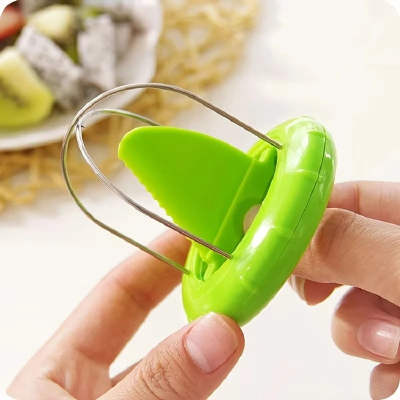 Stainless Steel Kiwi Fruit Peeler And Slicer Kitchen Tool