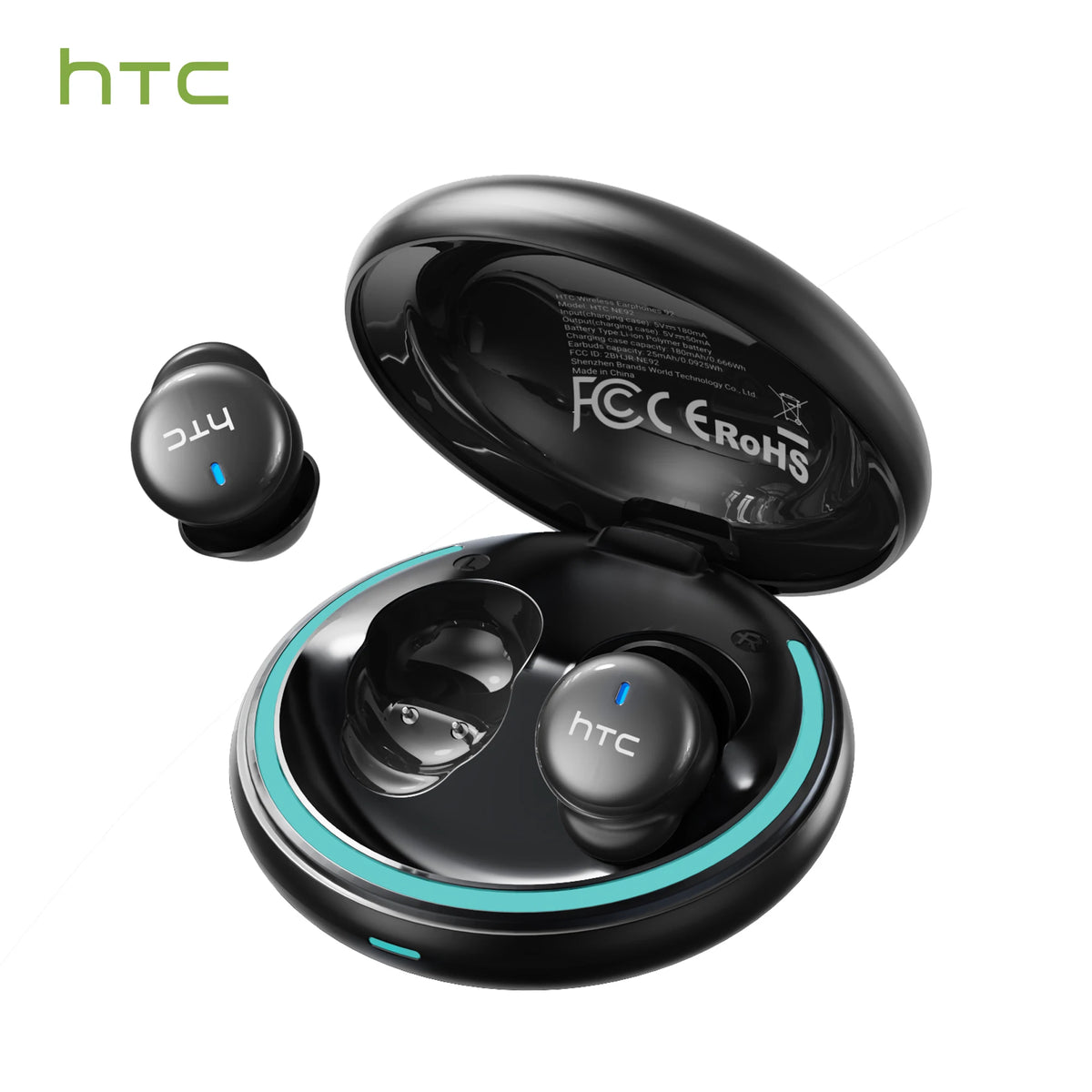 HTC Wireless Bluetooth Sleep Earbuds With Active Noise Cancellation