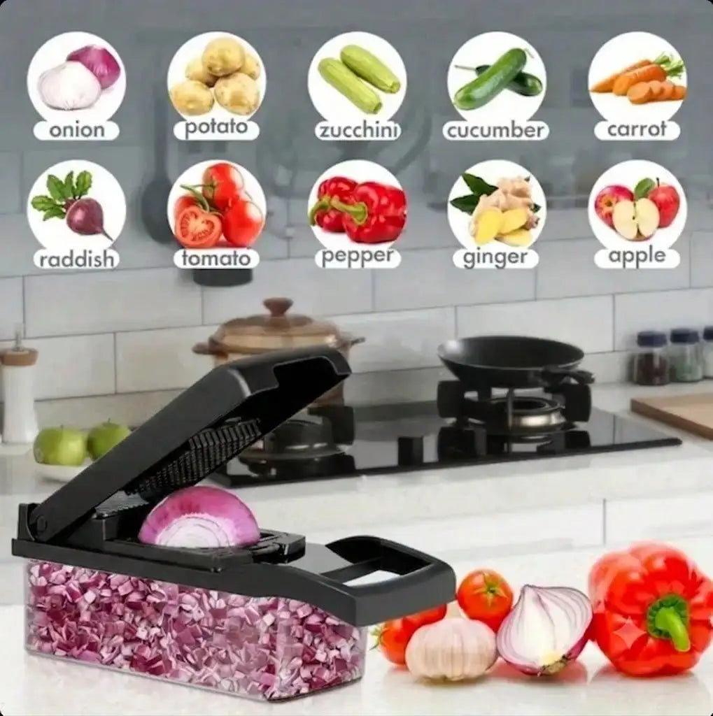 Premium Multi Functional Vegetable Slicer And Kitchen Dicer Tool
