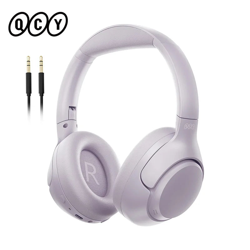 QCY H3 Hybrid ANC Wireless Headphones With Extended Battery Life