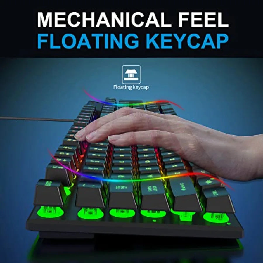Professional Gaming Keyboard Mouse Headphones Kit With Mousepad For PC