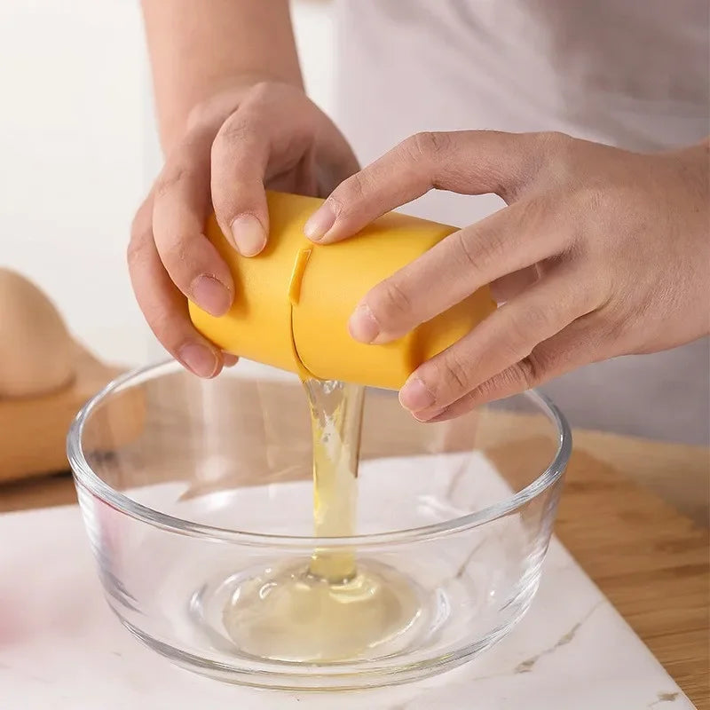 Multifunctional Egg Cracker And Whisk Kitchen Baking Tool