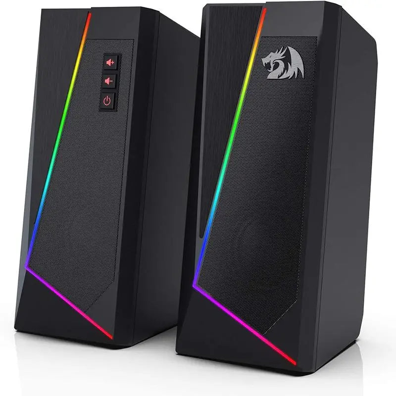 Redragon Gs520 Rgb Usb Audio Desktop Stereo Speakers