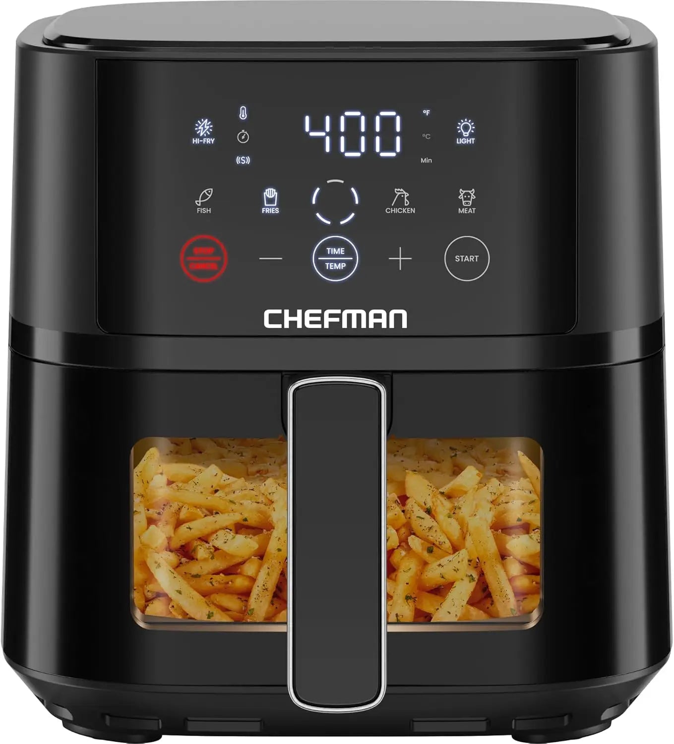 XMSJ Compact Air Fryer Utilizes Hi Fry System For Uniformly Crispy Home Meals