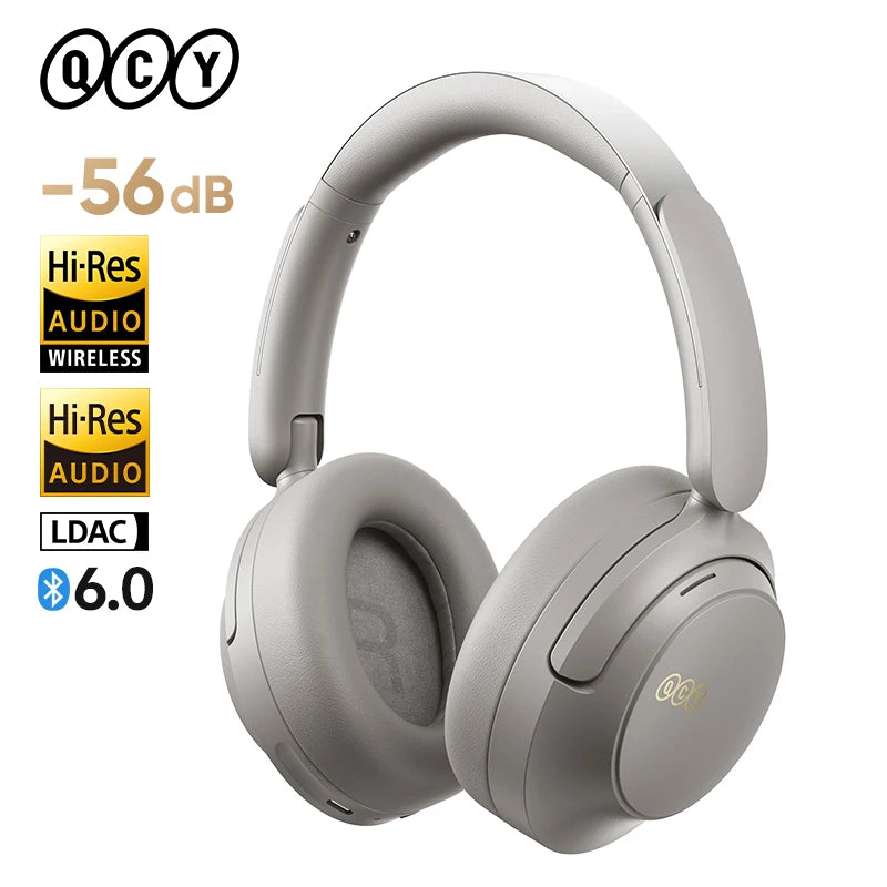 QCY H3S Over Ear Wireless Headphones With Adaptive Noise Cancellation