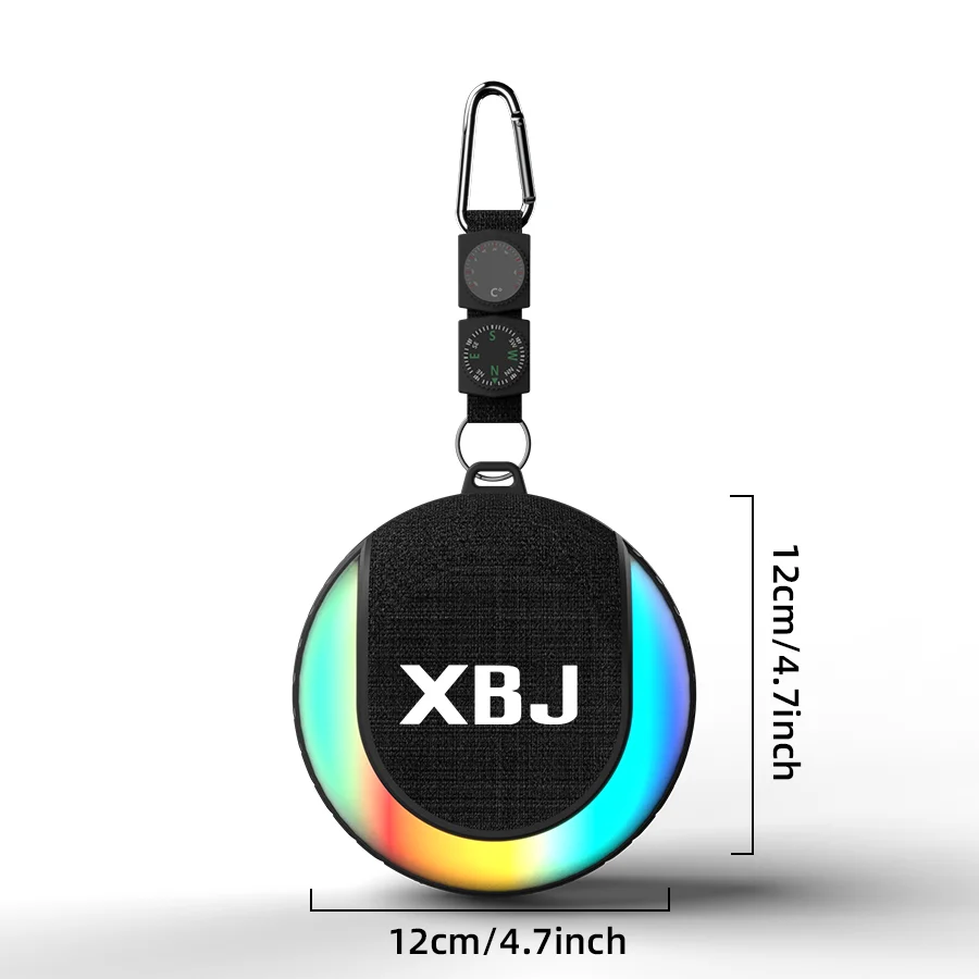 Portable Waterproof Bluetooth Floating Speaker With Led Lights For Outdoor