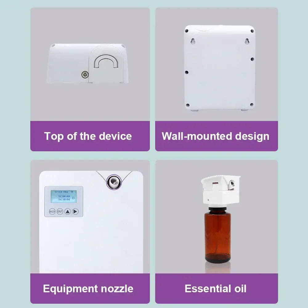 Le Parfum Fasina Wifi Essential Oil Diffuser With Timer Waterless