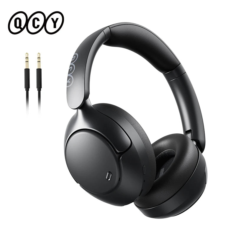 QCY H3 Pro Wireless Headphones Featuring Active Noise Cancellation