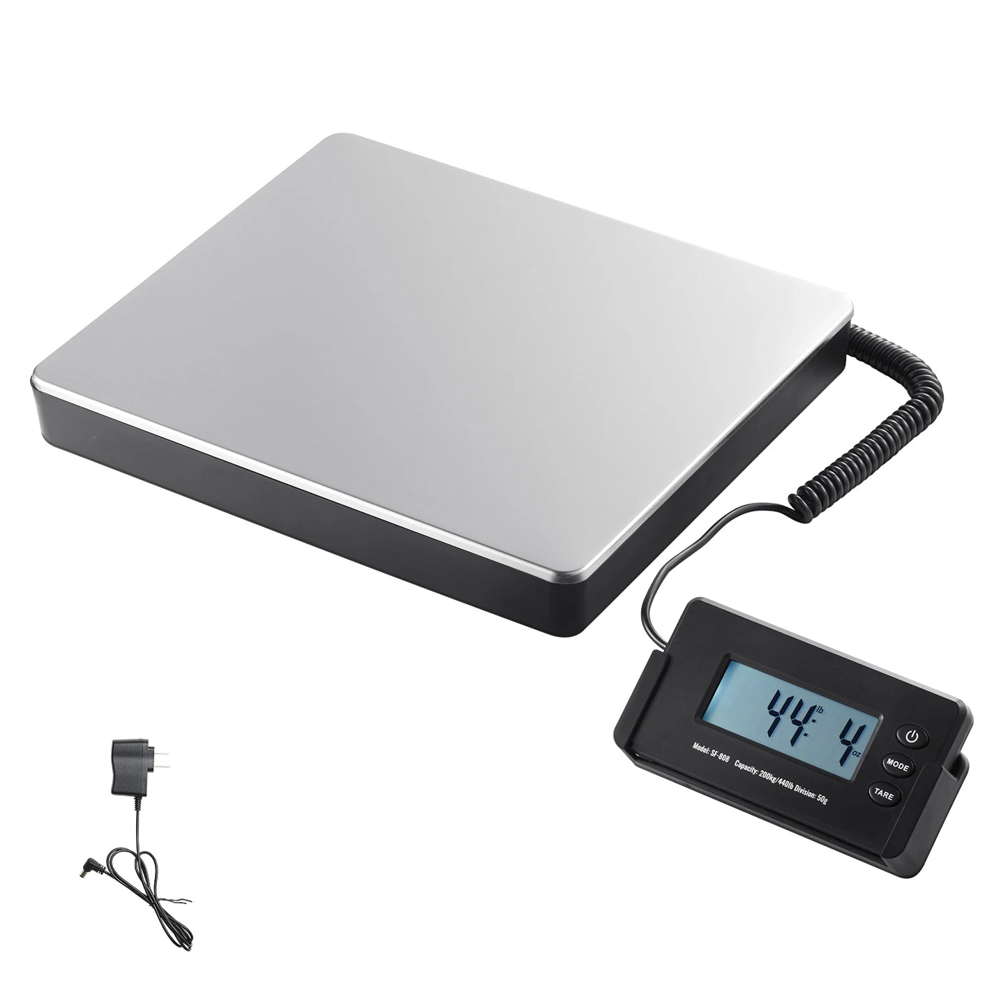 SucceBuy Digital Shipping Scale With Tare Function HD LCD Display