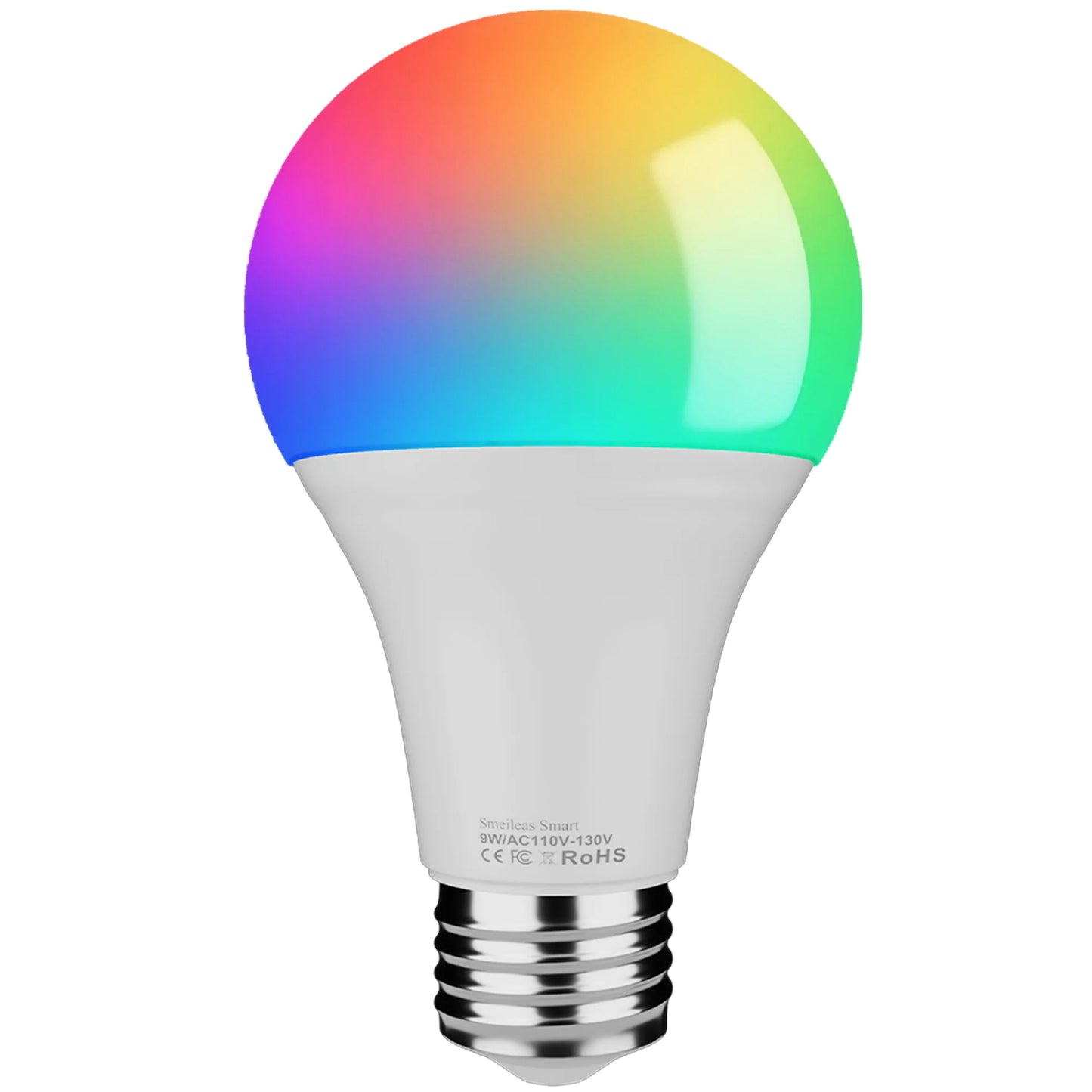 Smeileas Smart LED Light Bulbs With Music Sync App Control