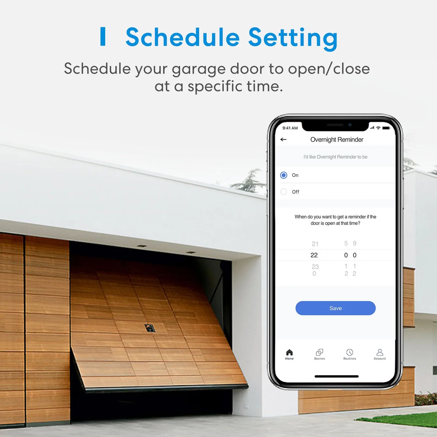 Meross MSG100 HomeKit Garage Door Opener WiFi Remote Voice Control